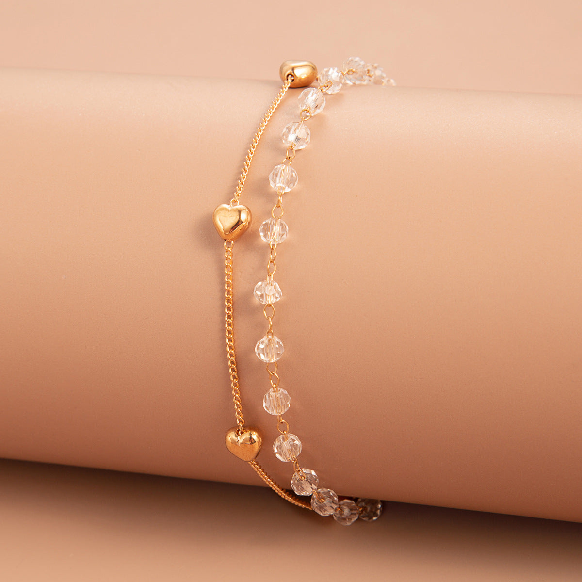 Pulsera De Aleación De Múltiples Capas De Cuentas De Circón Al Por Mayor